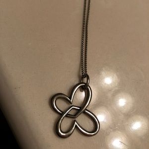 James avery butterfly necklace